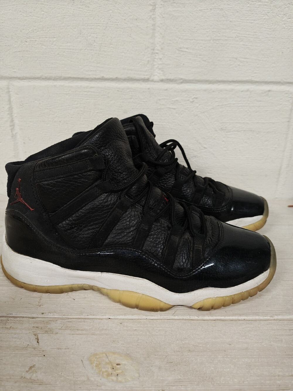 Nike Air Jordan 11 XI Retro 72-10 Black 378038-002Youth Shoes size 5.5